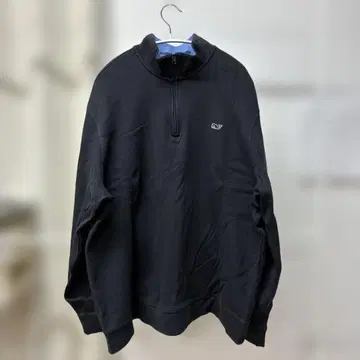 [ XL ] 블랙 하프 지퍼 트레이닝복