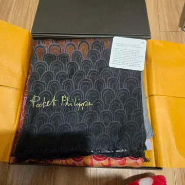 PATEK PHILIPPE 스카프 아치 무늬 블랙/그레이