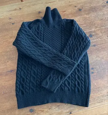 유나이티드 애로우즈 케이블 짜임 스웨터