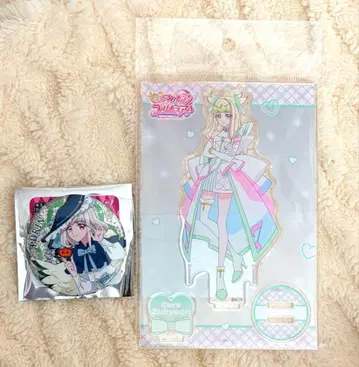 너와 아이돌 프리큐어 아크릴 스탠드 캔뱃지 큐어즈 큔