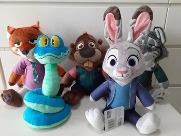 5종 세트 주토피아2 L 봉제 인형