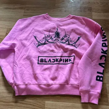 BLACKPINK 크라운 디자인 맨투맨