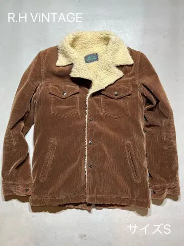 R.H VINTAGE 보아 카라 부착 자켓 S 사이즈 론 헤르만
