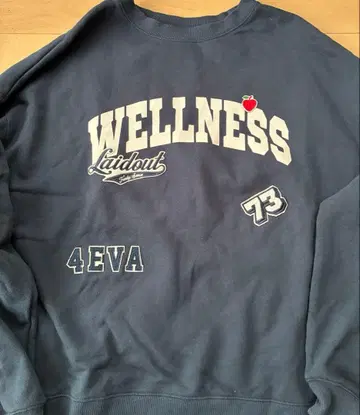 착용 적음 프릭스스토어 칼리지 로고 한정판 와펜 맨투맨 트레이닝복