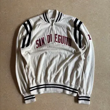 60s 맨투맨 니트 하프 지퍼 TALON [검색용] 40s 50s