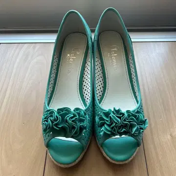 Artemis DIANA 터콰이즈 오픈토 펌프스