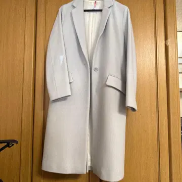 티아라 멜로즈 울 체스터 코트 라이트 블루 사이즈 3