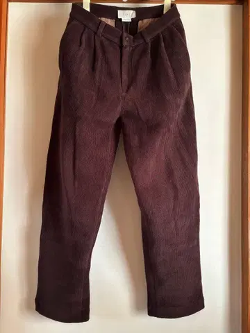 YOKE 코듀로이 와이드 팬츠