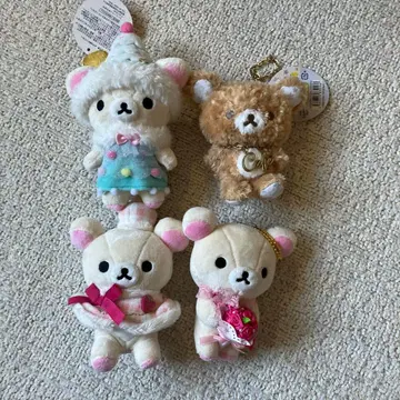 코리락쿠마 and 리락쿠마 매달리는 봉제 인형