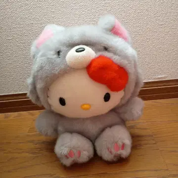 지역 한정 키티 봉제 인형 은여우 홋카이도 초레어
