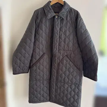 그린 레이블 릴랙싱 퀼팅 코트