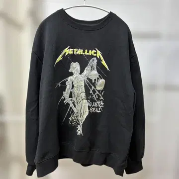 [ XL ] Metallica 블랙 맨투맨