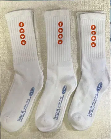 새상품 YOASOBI 전광석화 삭스 화이트 3켤레 M 사이즈