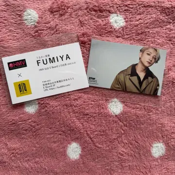 BUDDiiS FUMIYA 메시지 카드, 명함