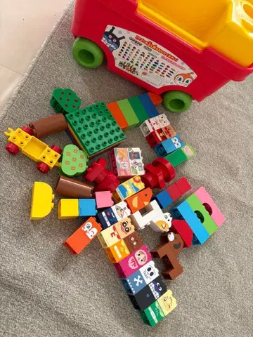 호빵맨 첫 블록 웨건