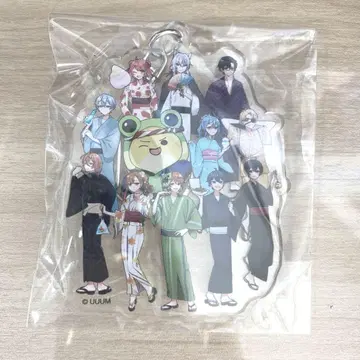 컬러풀 피치 복숭아 축제 아크릴 키링