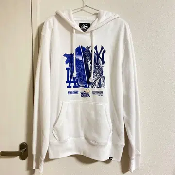 [ 새상품 택 포함 ] MLB 기념 후드티 (다저스 x 양키스)