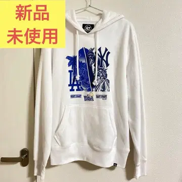 [ 새상품 택 포함 ] MLB 기념 후드티 (다저스 x 양키스)