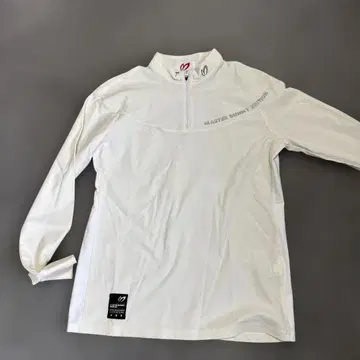 MASTER BUNNY EDITION 하프 지퍼 긴팔 니트 여성용