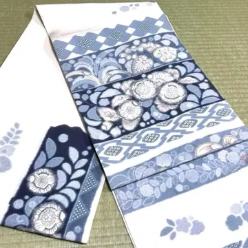 순수 실크 후쿠로 오비 [ 츠지 가하나 긴토오시 ]