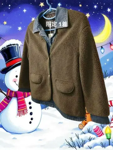 데님 옷깃 버튼 니트 가디건 카키 뤼미에 같은 형태 인기 가을/겨울