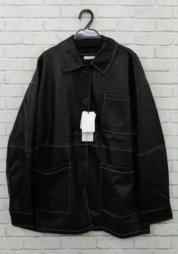 H26 PAGEBOY (페이지 보이) 페이크 레더 자켓 택 포함 미사용