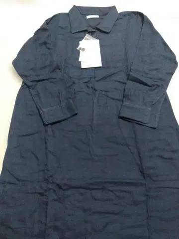 우치노 마쉬멜로우 거즈 긴팔 원피스 새상품