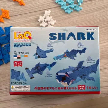 LaQ 라큐 *SHARK 4종의 상어를 만들 수 있습니다