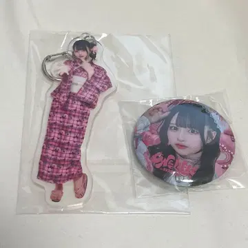 나라노도카 캔뱃지 아크릴 키링 무도관 전 iLiFE!