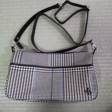 랄프 로렌 Ralph 하운드투스 체크 패턴 숄더백