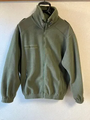 실물 USED 프랑스군 콜드웨더 플리스 자켓 OLIVE