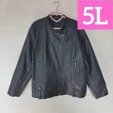 즉시 발송 라이더 자켓 블랙 가을/겨울 가죽 5L