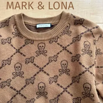 MARK&LONA/Ruler Fulling Crew Sweater 44