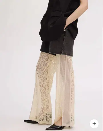 Ameri MEDI LINGERIE LIKE LACE PANTS