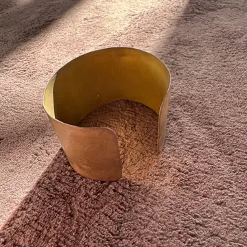 accessories mau 평평한 뱅글 4cm