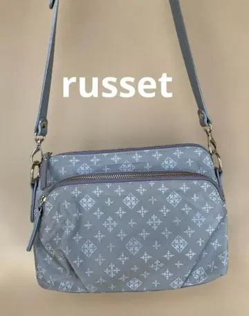 러셋 그레이 숄더백