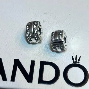 PANDORA Sparklingsilver clipcharm
