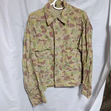 WW2 전후 네덜란드군 HBT 덕헌터 카모 자켓