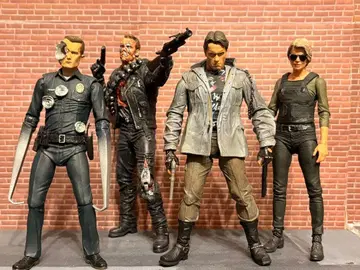 현상품 NECA 터미네이터 시리즈 4체 세트