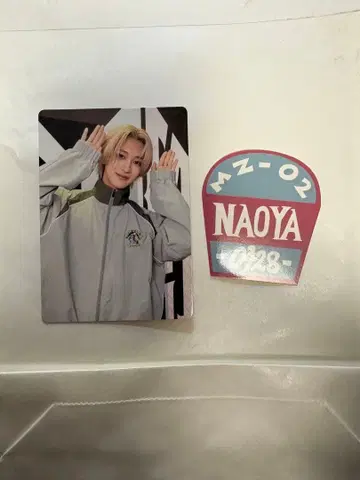 MAZZEL NAOYA 마제베야 포토 카드 스티커 굿즈