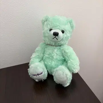 TeddyBear 민트 그린 봉제 인형 테디베어