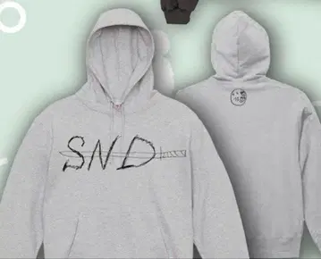 히토리 에 SND 후드티 M 사이즈