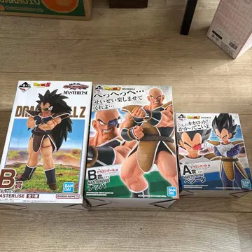 드래곤볼 EX 제일복권 a상 베지터 b상 내퍼 라데츠 3체 세트