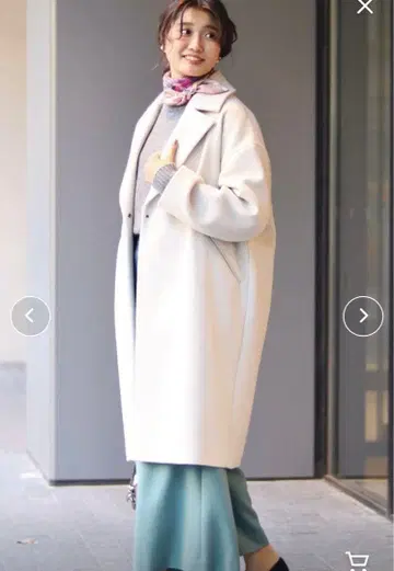 IENA MANTECO 오버 체스터 코트 사이즈 38