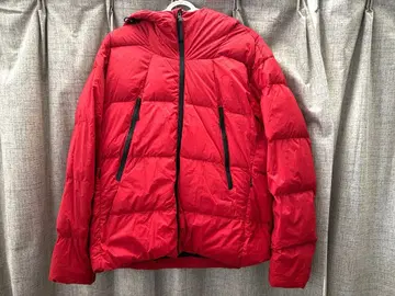 워크맨 리페어 테크 세탁 가능한 퓨전 다운 후디 빨간색 LL HD002