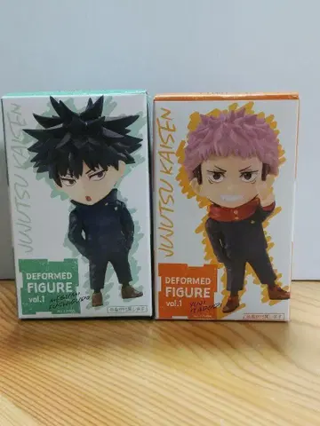 주술회전 이타도리 유우지 후시구로 메구미 SD 피규어