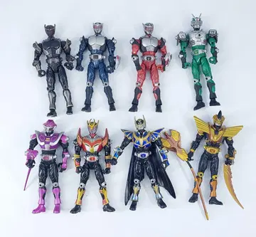 가면라이더 류우키 가동식 피규어 8체 세트 현 상태품