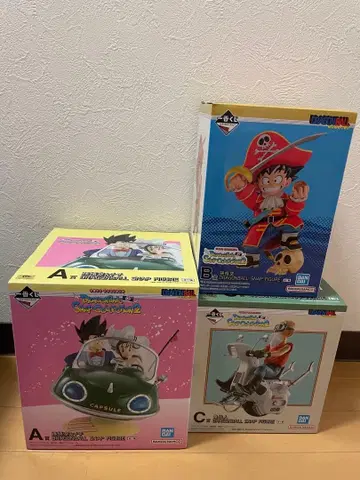 제일복권 드래곤볼 SNAP COLLECTION 피규어 세트