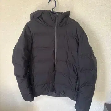 UNIQLO 블랙 다운 자켓 XL