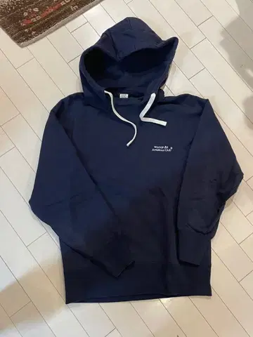 Sorm' 86 WBA 네이비 후드 부착 후드티